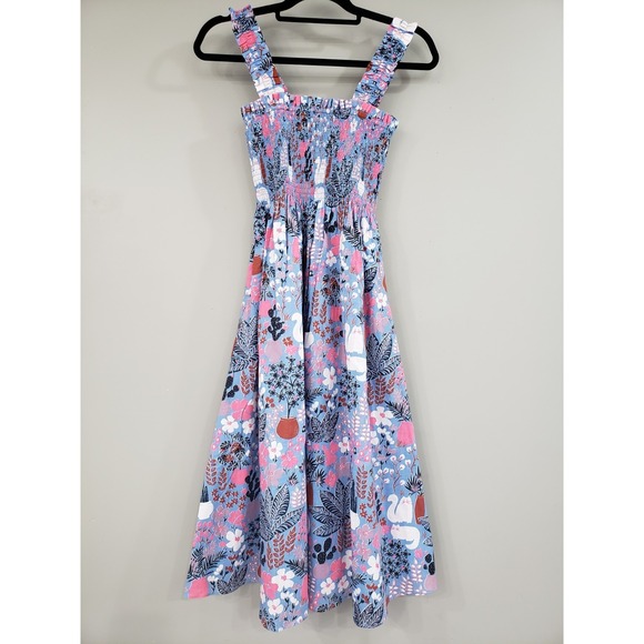 kate spade new york Dresses & Skirts - NEVER WORN Size SMALL Kate Spade Garden Posy Midi Sun Dress Cat Cactus Garden